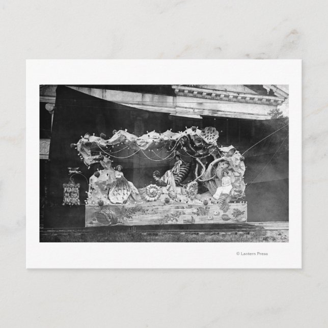 Carte Postale Portland, OU Parade Float Perles du Pacifique (Devant)