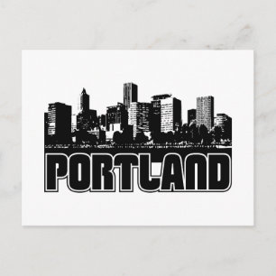 Carte Postale Portland Skyline
