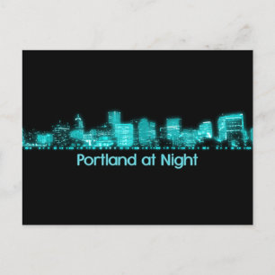 Carte Postale Portland Skyline