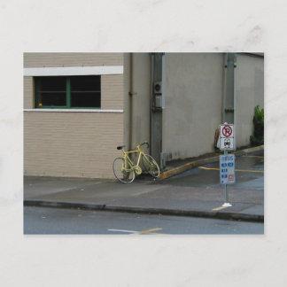 Carte postale Portland Yellow Bike