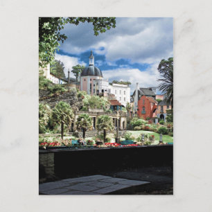 Carte Postale Portmeirion Pays de Galles Royaume-Uni