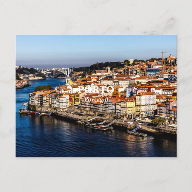 Carte Postale Porto, Portugal (Devant)
