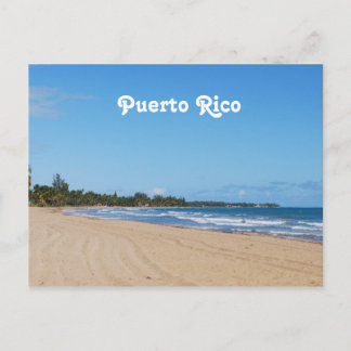 Carte Postale Porto Rico Beach