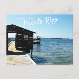 Carte Postale Porto Rico, Lajas, Playa Rosada, La Parguera