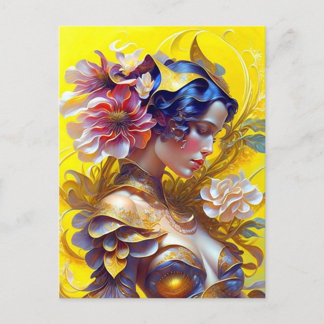 Carte Postale portrait (Devant)