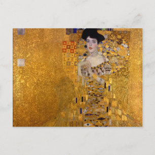 Carte Postale Portrait d'Adele Bloch-Bauer par Gustav Klimt 1907