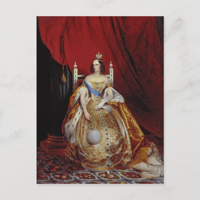 Carte Postale Portrait d'Alexandra FyodorovnaI (Devant)