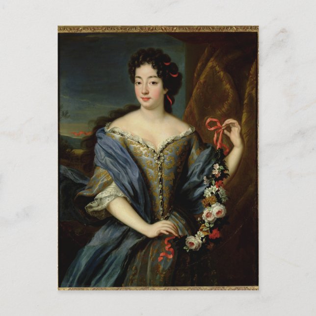 Carte Postale Portrait d'Anne de Baviere (Devant)