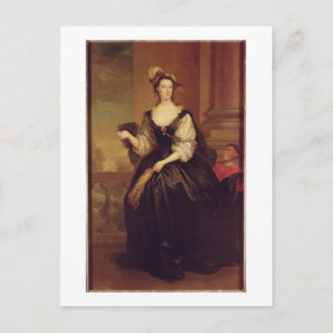 Carte Postale Portrait d'Anne Howard, Lady Yonge (huile sur toil