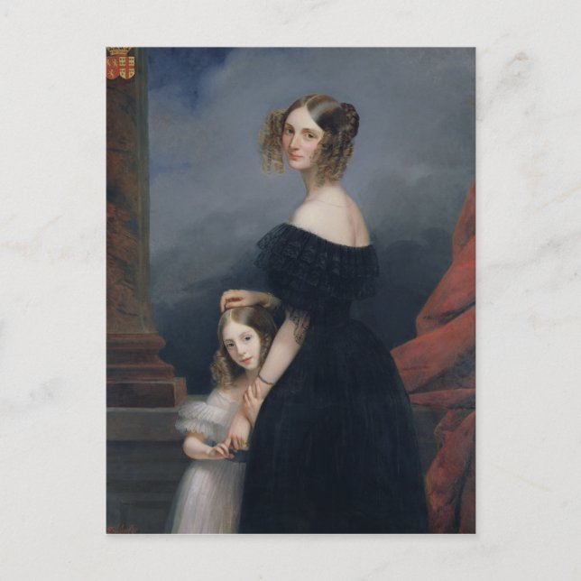 Carte Postale Portrait d'Anne-Louise Alix de Montmorency (Devant)