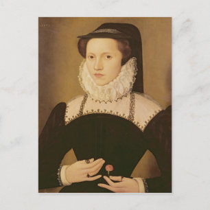 Carte Postale Portrait d'Anne Waltham, 1572