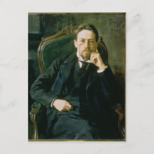 Carte Postale Portrait d'Anton Pavlovich Chekhov, 1898