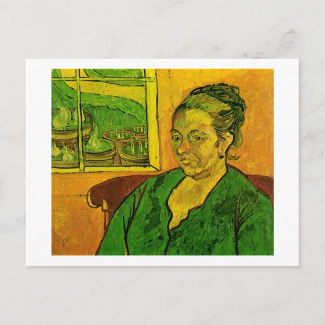 Carte Postale Portrait d'Augustine Roulin, Van Gogh Fine Art (Devant)