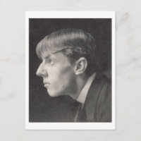Portrait de Aubrey Beardsley (1872-1898) par Frede