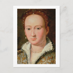 Carte Postale Portrait de Bianca Cappello, c.1580 (huile sur cui