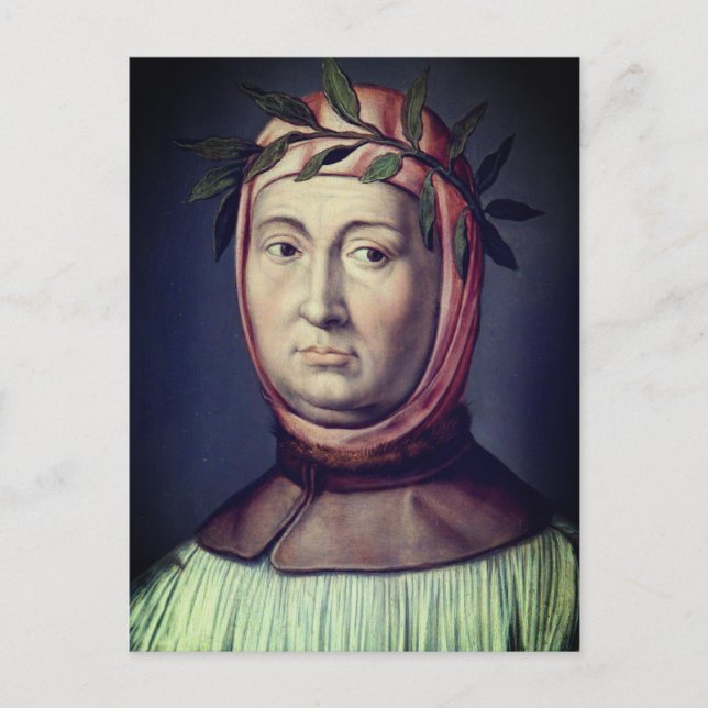 Carte Postale Portrait de Boccaccio (Devant)