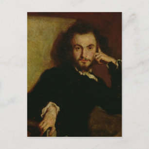 Carte Postale Portrait de Charles Baudelaire 1844