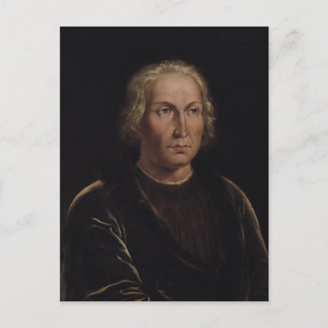 Carte Postale Portrait de Christophe Colomb (Devant)