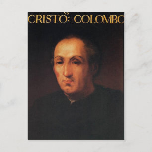 Carte Postale Portrait de Christophe Colomb