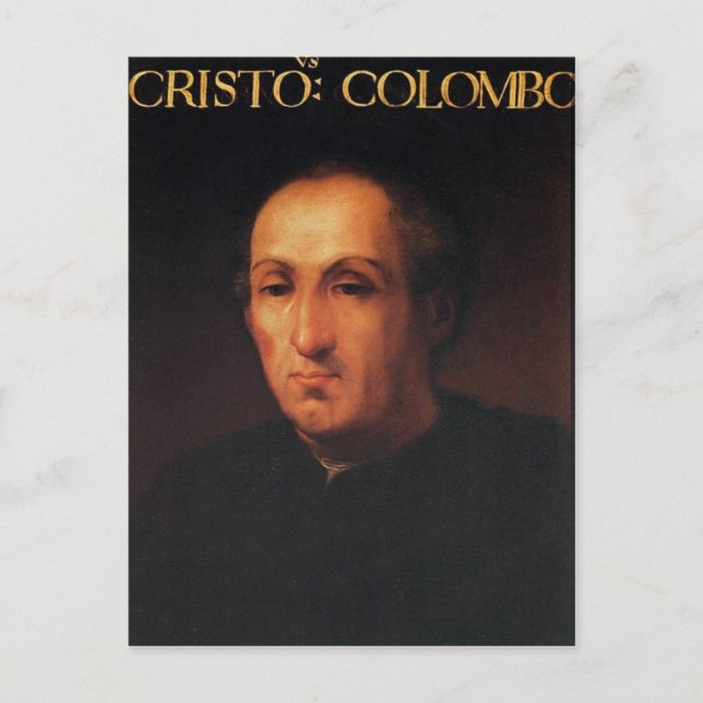 Carte Postale Portrait de Christophe Colomb (Devant)