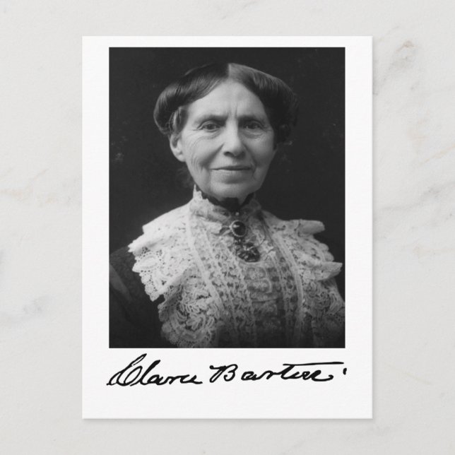 Carte Postale Portrait de Clara Barton (Devant)
