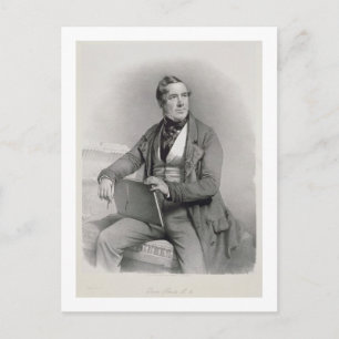 Carte Postale Portrait de David Roberts (1796-1864) frontispece