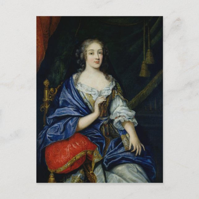Carte Postale Portrait de Francoise-Louise de la Baume le Blanc (Devant)