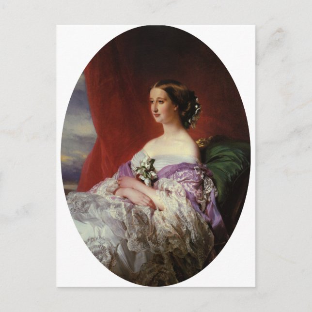 Carte Postale Portrait de Franz Xaver Winterhalter (Devant)