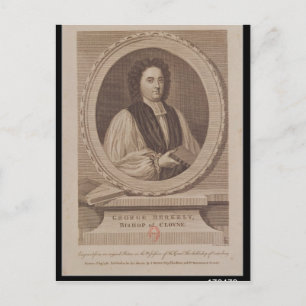 Carte Postale Portrait de George Berkeley Bishop