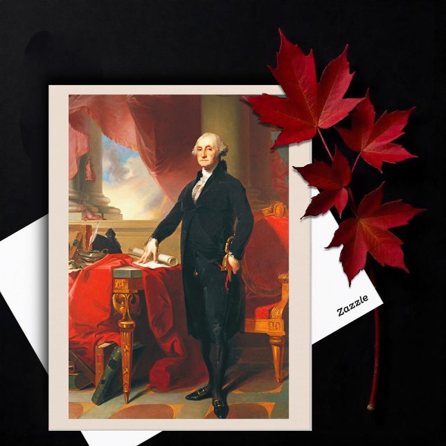 Carte Postale Portrait de George Washington, Thomas Sully (Créateur téléchargé)