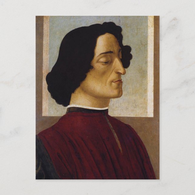 Carte Postale Portrait de Giuliano de' Medici (Devant)