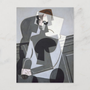 Carte Postale Portrait de Josette Juan Gris Cubism