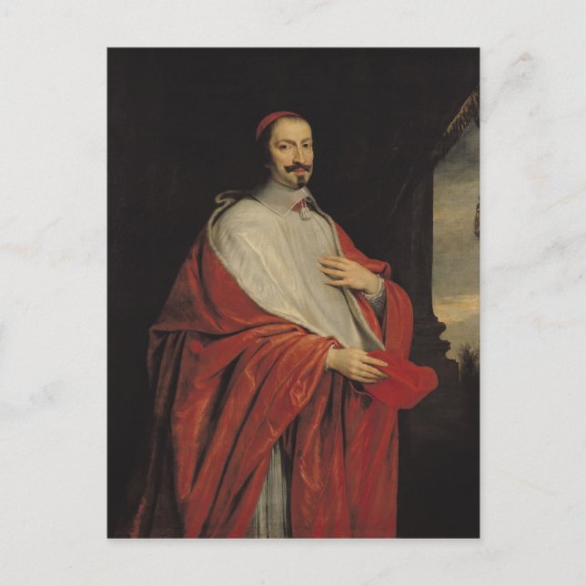 Carte Postale Portrait de Jules Mazarin (Devant)