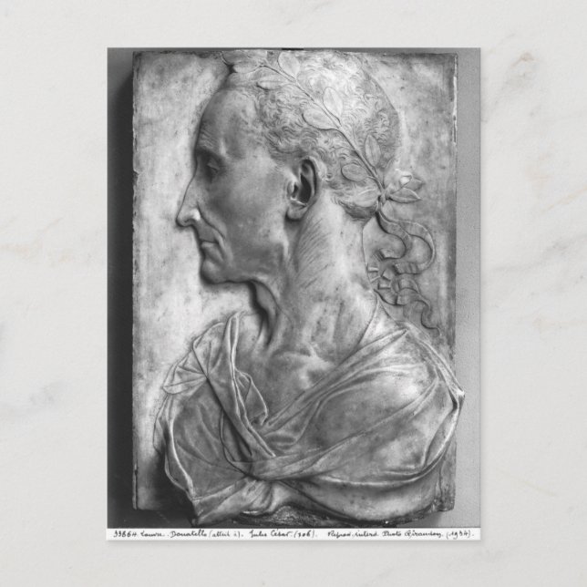 Carte Postale Portrait de Julius César (Devant)