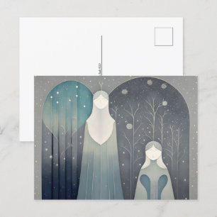 Carte Postale Portrait de la famille Grey, Post-croisement