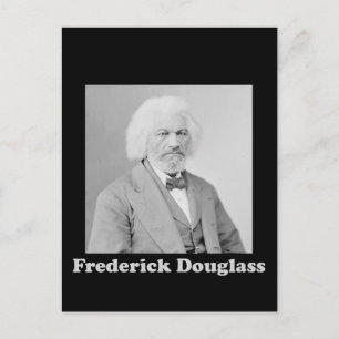 Carte Postale Portrait de l'abolitionniste Frederick Douglass