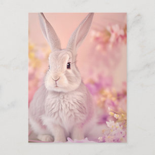 Carte Postale Portrait de lapin 083