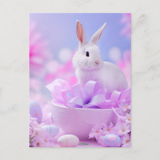 Carte Postale Portrait de lapin 112
