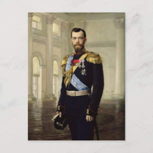 Carte Postale Portrait de l'empereur Nicolas II, 1900