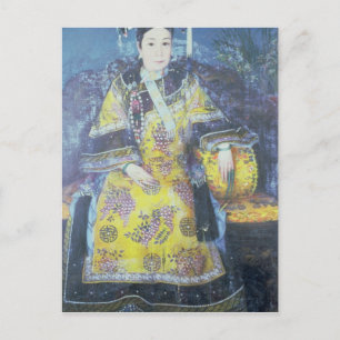 Carte Postale Portrait de l'impératrice Dowager Cixi