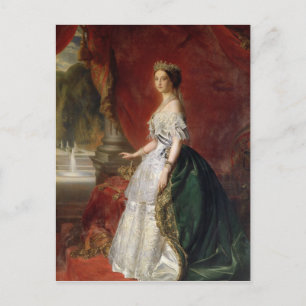 Carte Postale Portrait de l'impératrice Eugénie de France