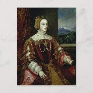 Carte Postale Portrait de l'impératrice Isabelle de Portugal