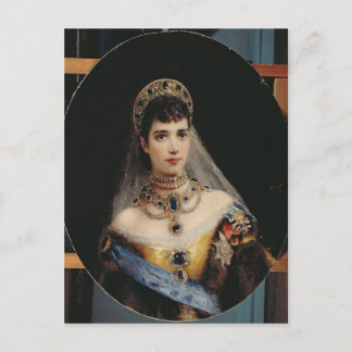 Carte Postale Portrait de l'impératrice Maria Fyodorovna