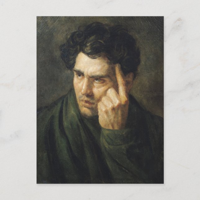 Carte Postale Portrait de Lord Byron (Devant)