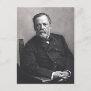 Carte Postale Portrait de Louis Pasteur par Nadar (Date pré-1885