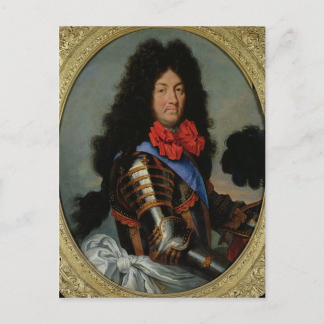 Carte Postale Portrait de Louis XIV (Devant)