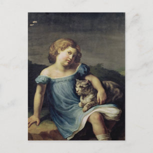 Carte Postale Portrait de Louise Vernet, enfant, 1818-19