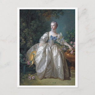 Carte Postale Portrait de Madame Bergeret, Boucher