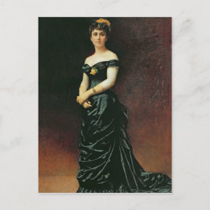 Carte Postale Portrait de Madame Bishoffsheim, 1877
