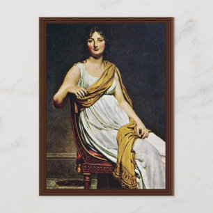 Carte Postale Portrait De Madame De Verninac Par David Jacques-L